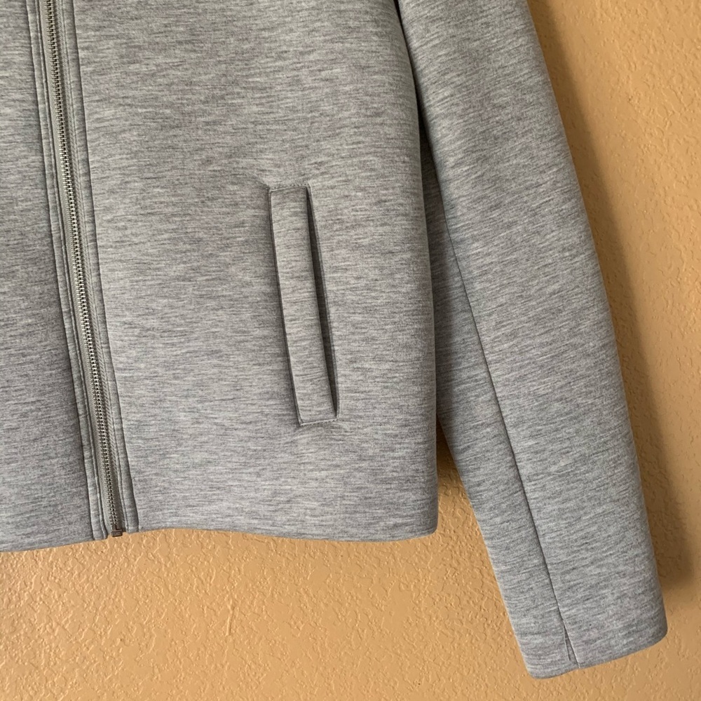 Gap Gray Biker Jacket - Medium - New Without Tags - image 4